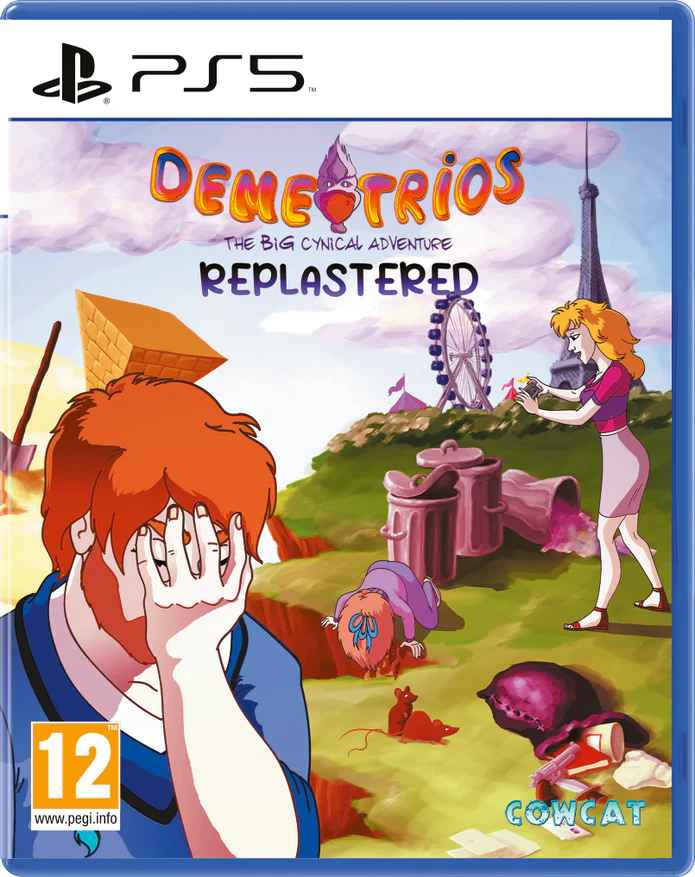 DEMETRIOS THE BIG CYNICAL ADVENTURE REPLASTERED PlayStation 5