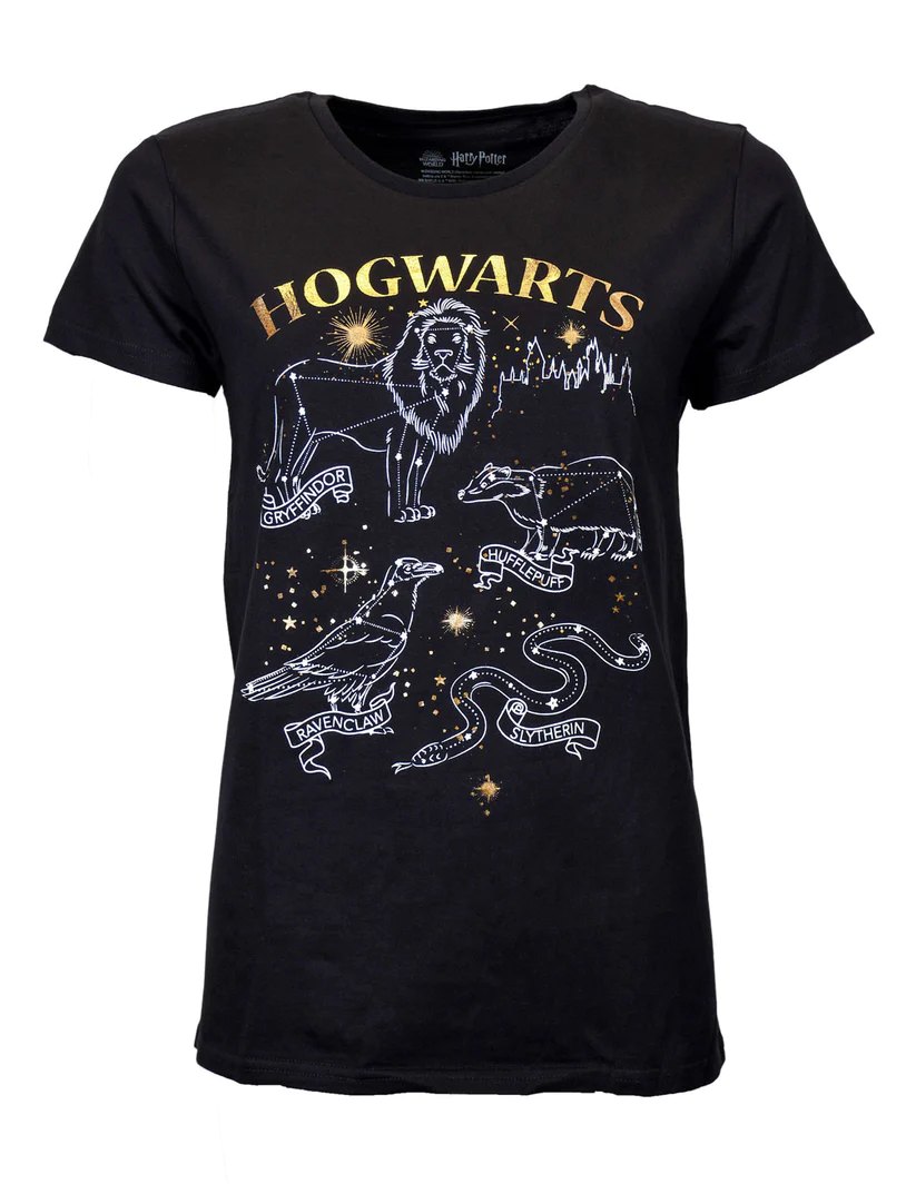 Harry Potter Slub Hogwarts T-shirt