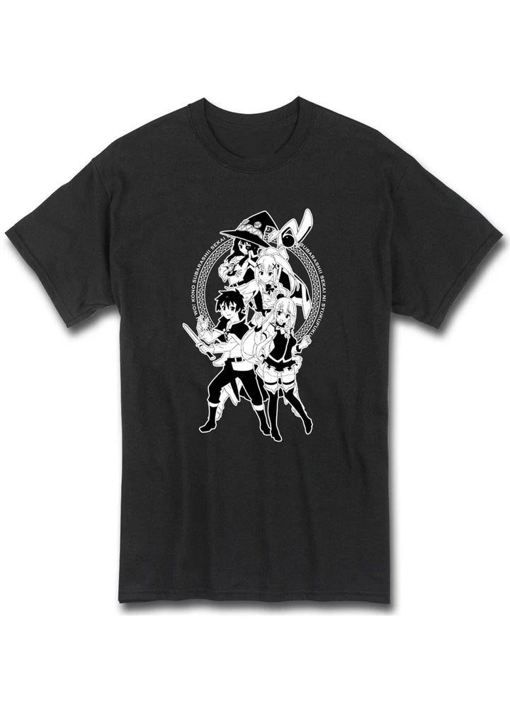 Konosuba Group Men's T-Shirt