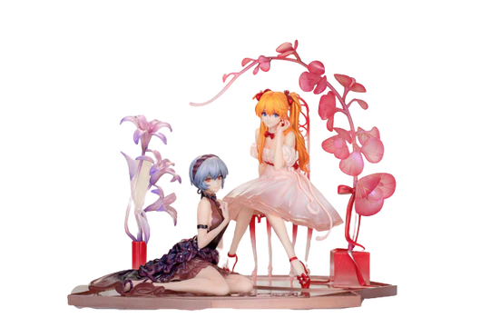 Neon Genesis Evangelion Ayanami Rei & Souryuu Asuka Langley 1/7 Whisper of Flower Ver
