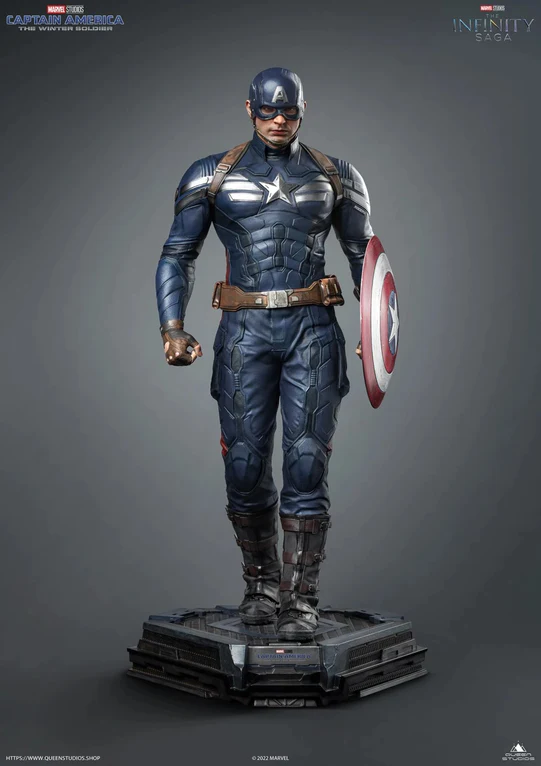 THE WINTER SOLDIER CAPTAIN AMERICA 1/4 SCALE