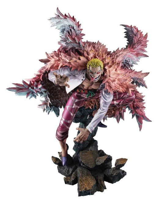 One Piece Donquixote Doflamingo Portrait Of Pirates SA-MAXIMUM Heavenly Demon Exclusive