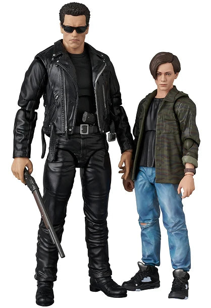 Mafex Terminator 2 Judgment Day T-800 & John Connor T2 Ver