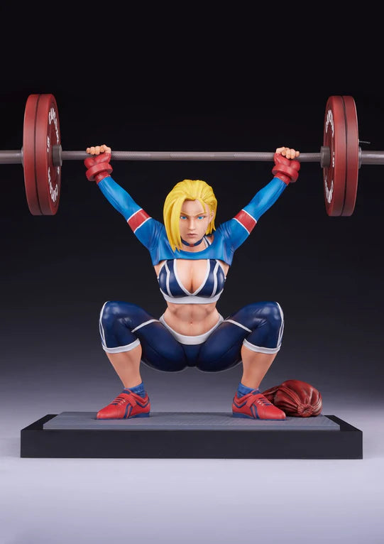 CAMMY POWERLIFTING STREET FIGHTER 6 VERSION 1/4 SCALE STATUE