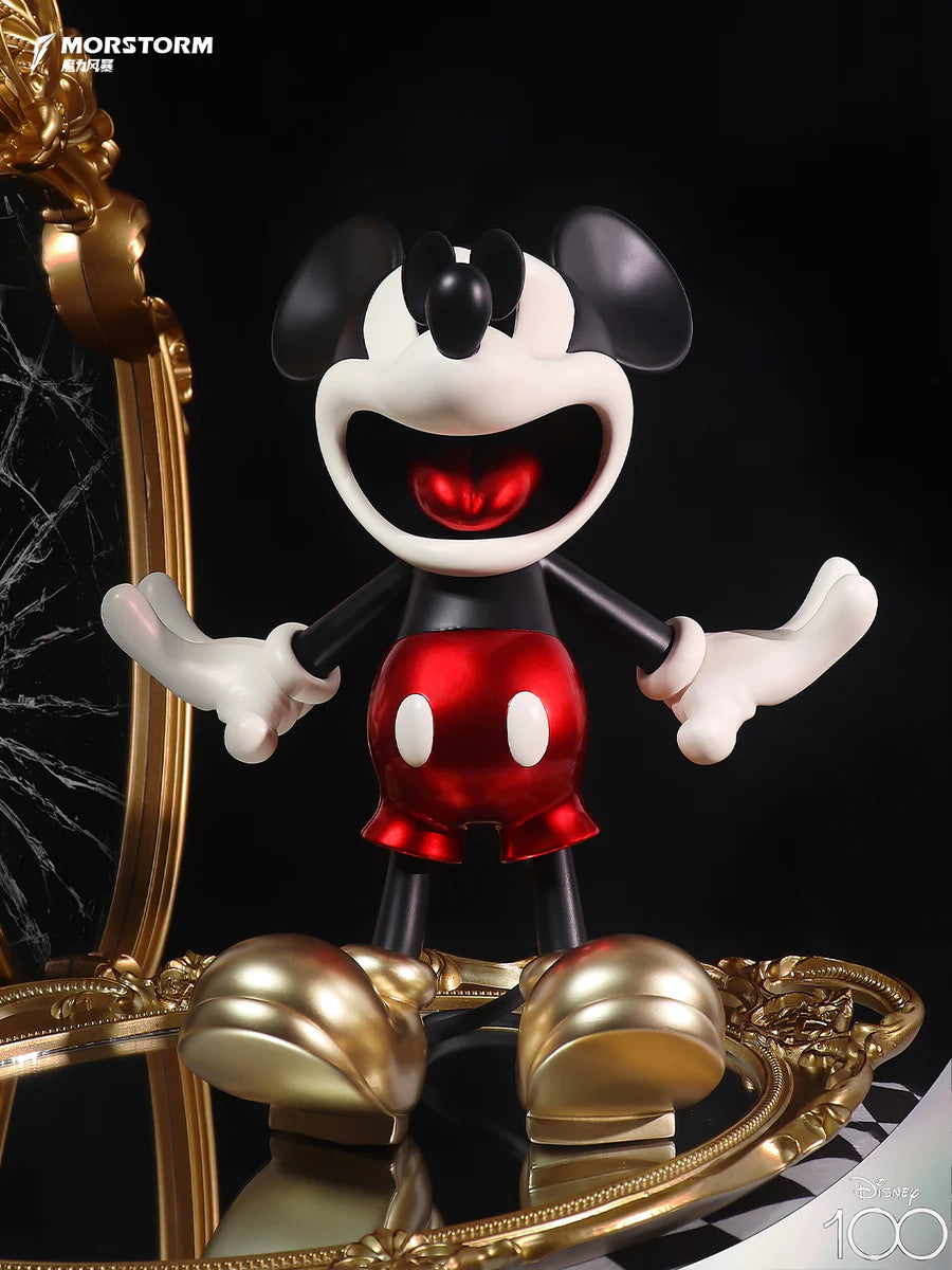 Disney Mickey and Friends Disney Art Statue Scary Series Shocked Mickey Mouse 11" Polystone Statue