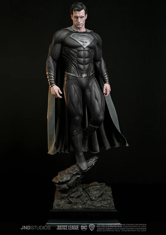 JUSTICE LEAGUE SUPERMAN HYPERREAL MOVIE STATUE 1/3 SCALE BLACK