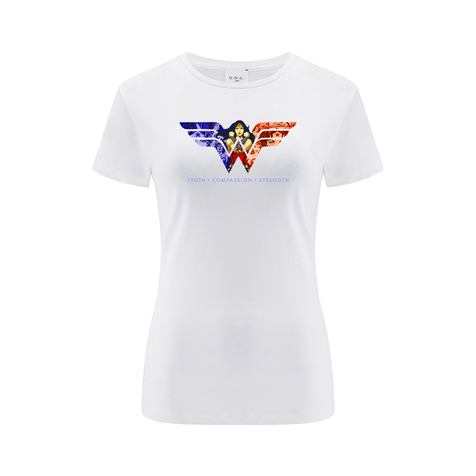 Wonder Woman DC White T-shirt