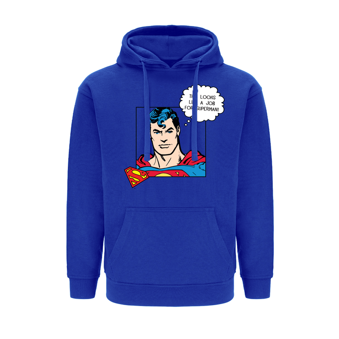 Superman DC Blue Hoodie
