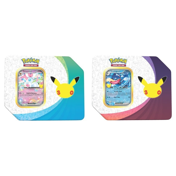 Pokemon 30th Celebration ex 2-Tin Lot