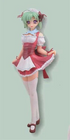 Shuffle! Shigure Asa 1/8 Maid uniform Ver