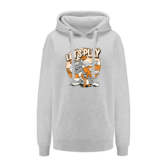 Tom & Jerry Gray Hoodie
