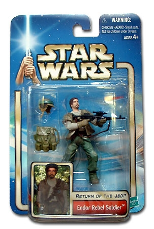 Star Wars Endor Rebel Soldier SAGA 2002 Episode I