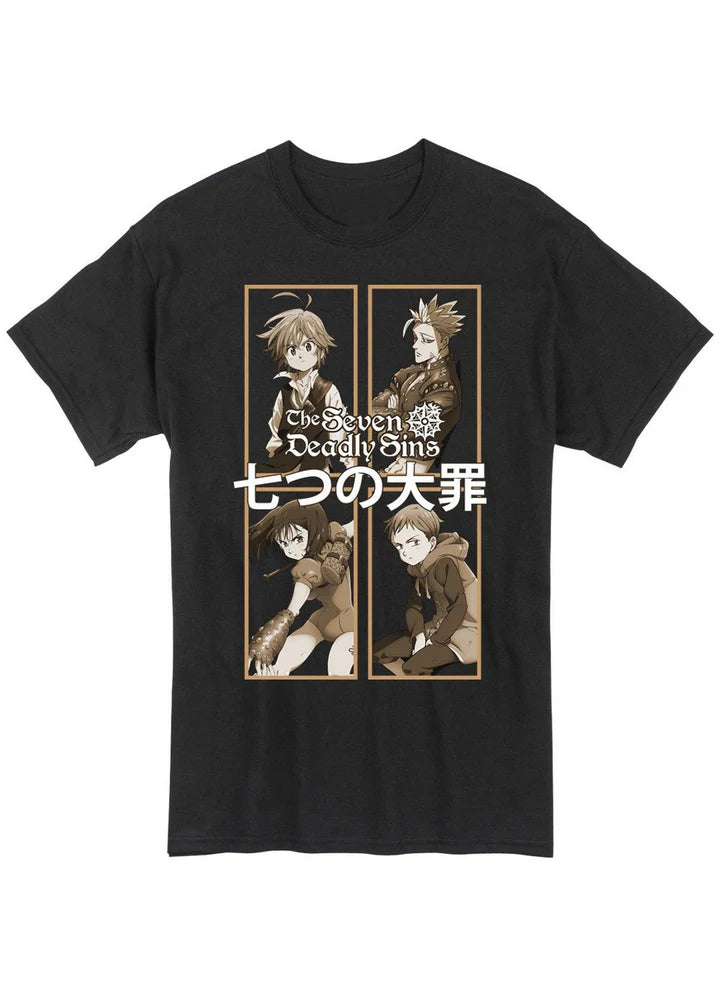 The Seven Deadly Sins Group Men's T-Shirt