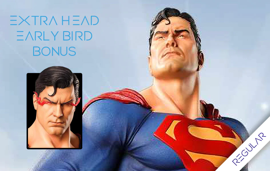 SUPERMAN DARK BLUE SUIT REGULAR PRESTIGE SERIES 1/3 SCALE STATUE