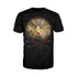 DC Wonder Woman Logo 3D Shield Official Men's T-shirt