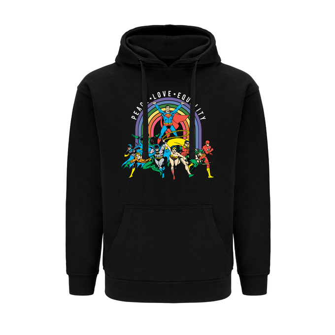 Justice League DC Black Hoodie