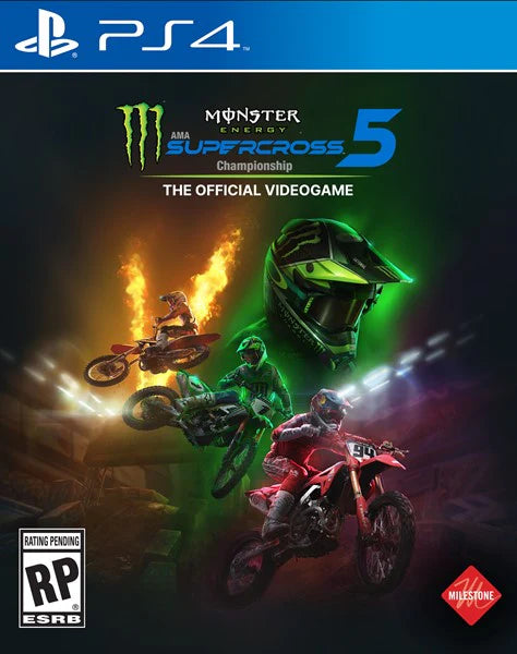 MONSTER ENERGY SUPERCROSS 5 PlayStation 4