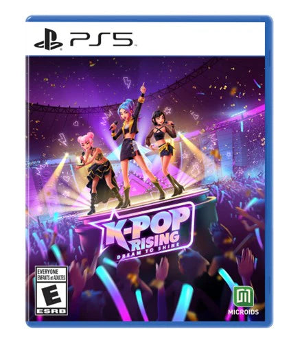 K-Pop Rising Dream to Shine PLAYSTATION 5