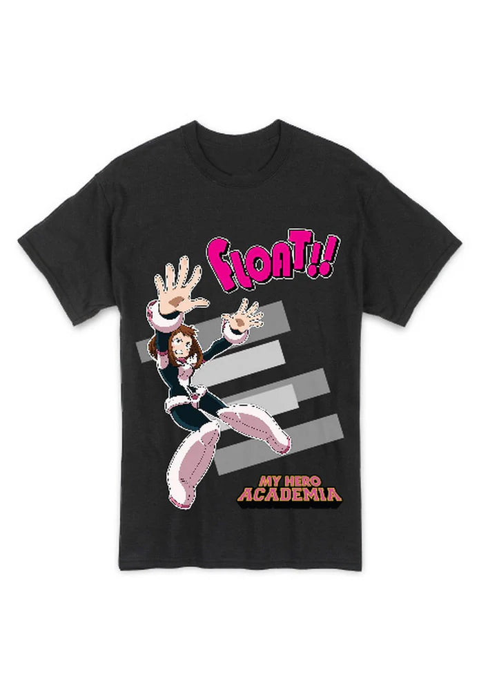 My Hero Academia Ochaco Uraraka Uravity Men's Black T-Shirt