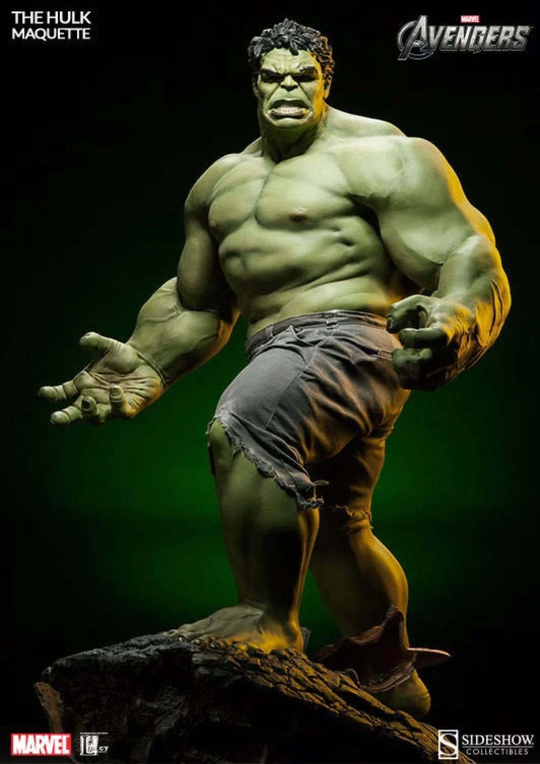 SIDESHOW COLLECTIBLES AVANGERS HULK MAQUETTE