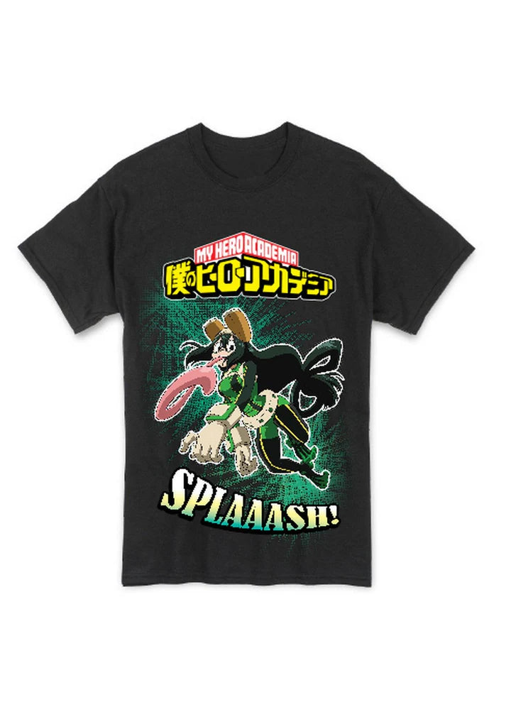 My Hero Academia Tsuyu Asui Froppy Men's Black T-Shirt