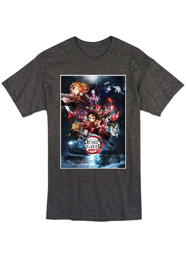 Demon Slayer Movie Mugen Train Poster T-Shirt
