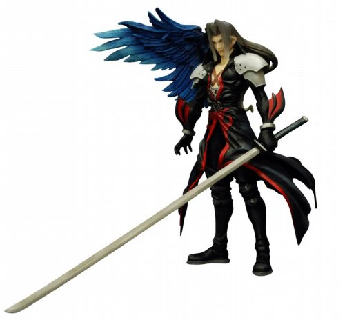 Kingdom Hearts Play Arts Sephiroth Olympus Colliseum Seraphim