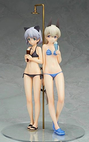 Strike Witches 2 Eila Ilmatar Juutilainen & Sanya V Litvyak 1/8 Swimsuit Ver