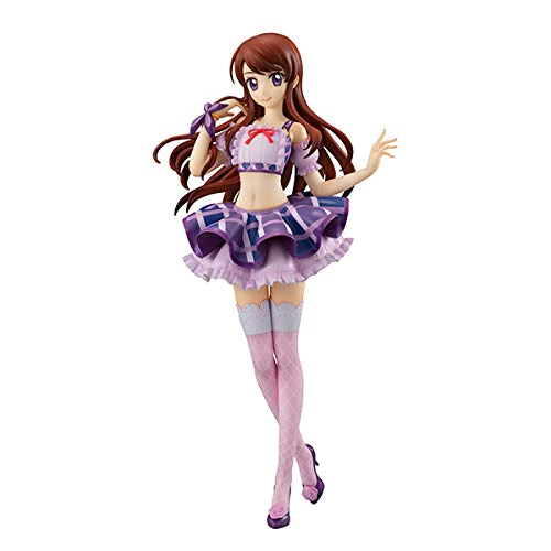 Aikatsu! Shibuki Ran Lucrea 1/7 Purple Stage Co-de
