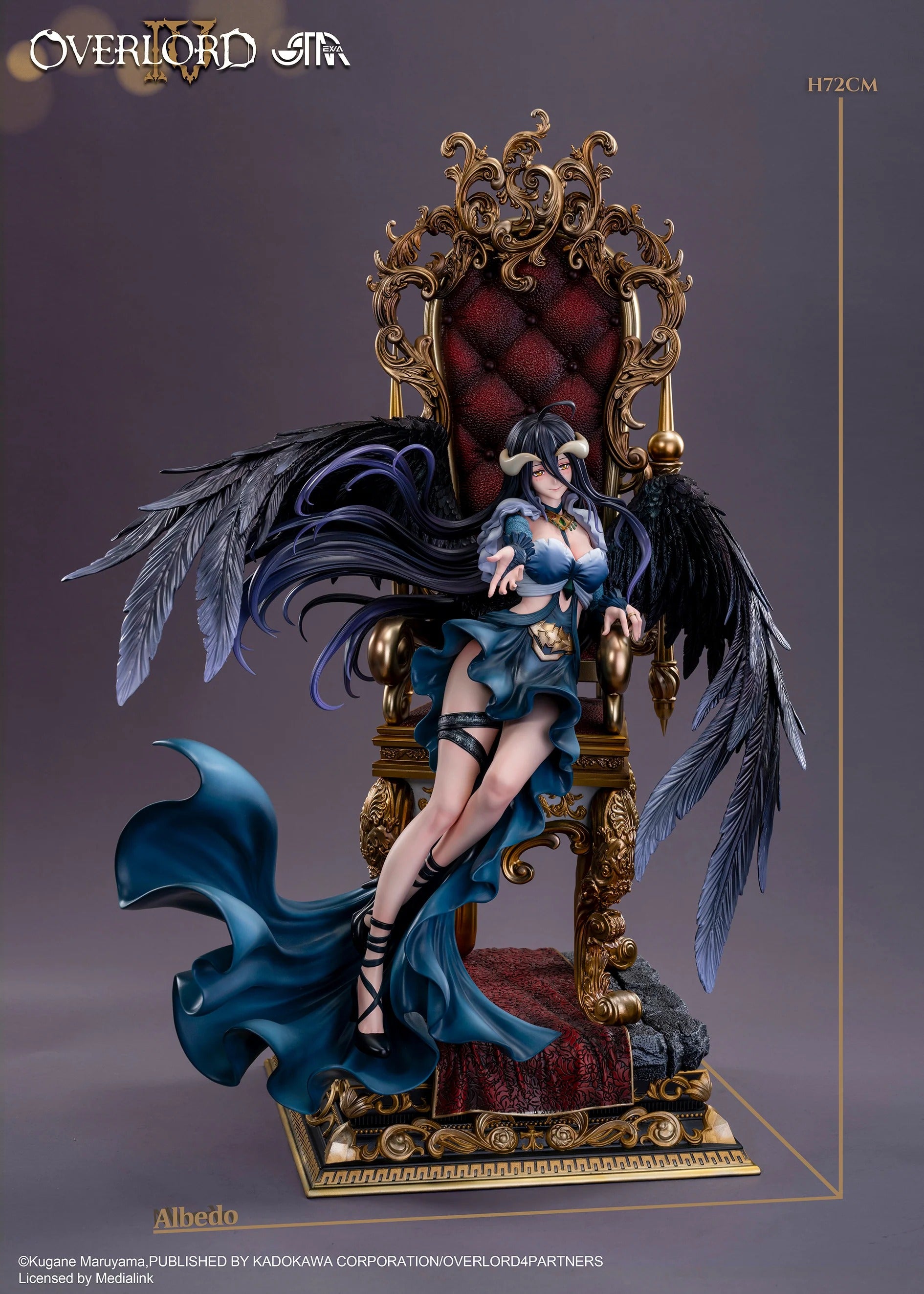 OVERLORD ALBEDO 1/4 SCALE STATUE