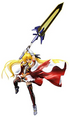 Mahou Shoujo Lyrical Nanoha The Movie 2nd A's Fate Testarossa 1/7 Full Drive