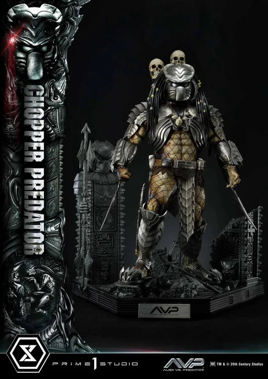 PRIME 1 STUDIO MUSEUM MASTERLINE ALIEN VS PREDATOR CHOPPER PREDATOR