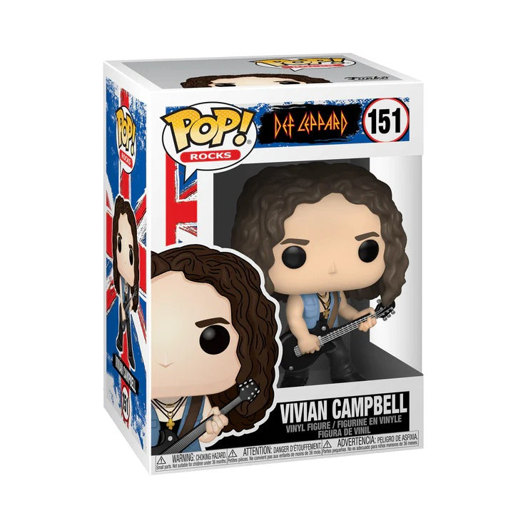 Pop! Rocks Def Leppard Vivan Campbell