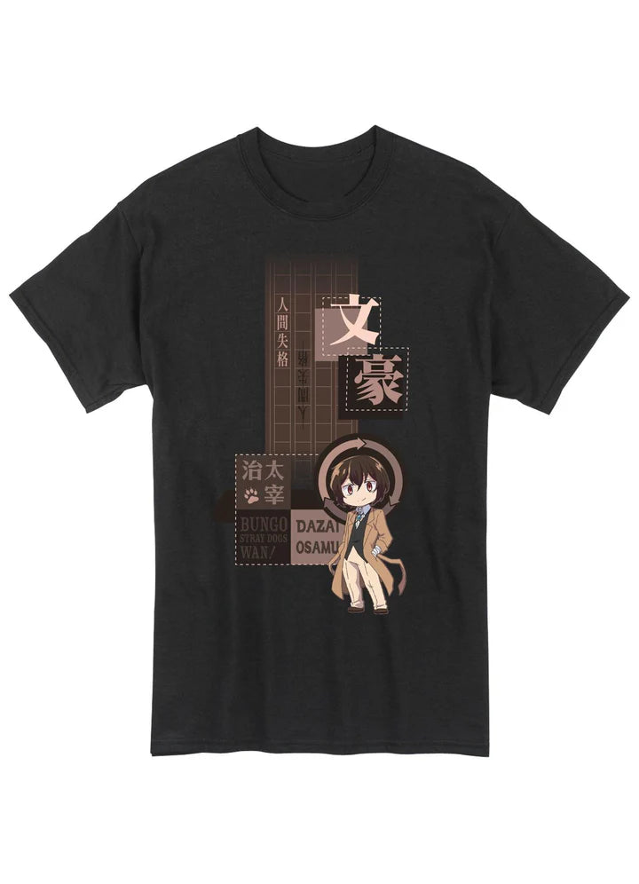 BUNGO STRAY DOGS WAN! DAZAI OSAMU MEN'S T-SHIRT