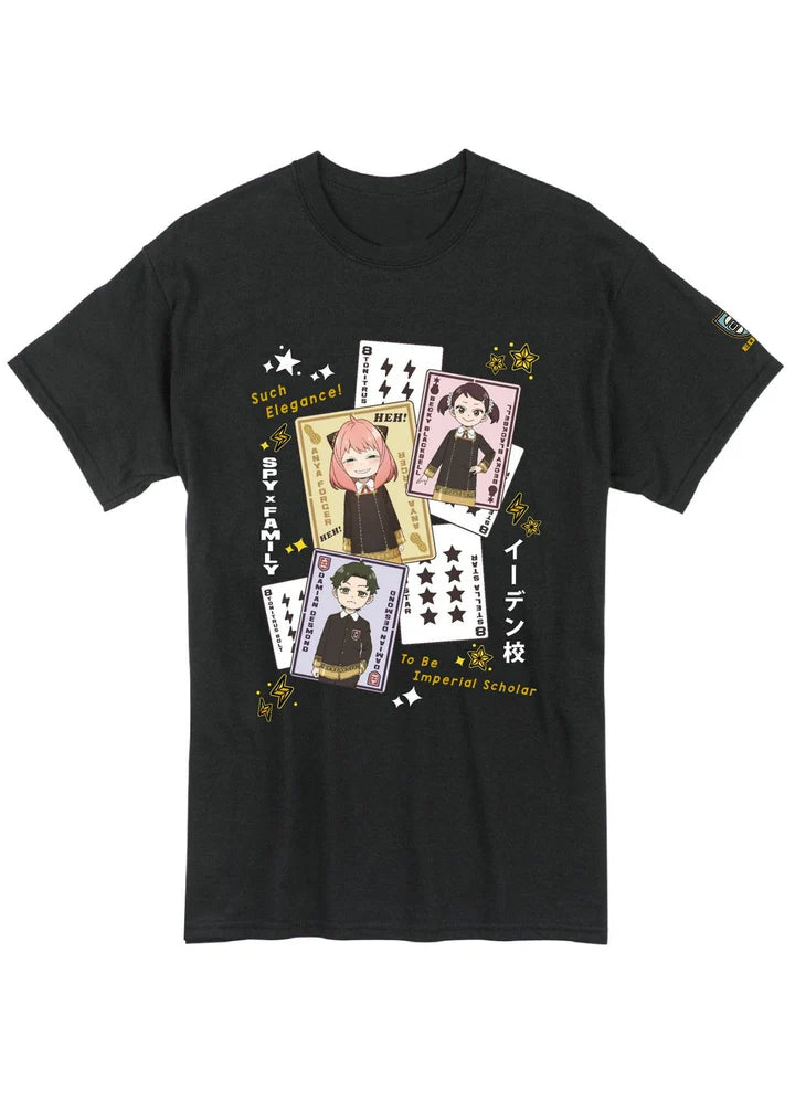 Spy X Family Eden's Student Cards Men's T-Shirt
