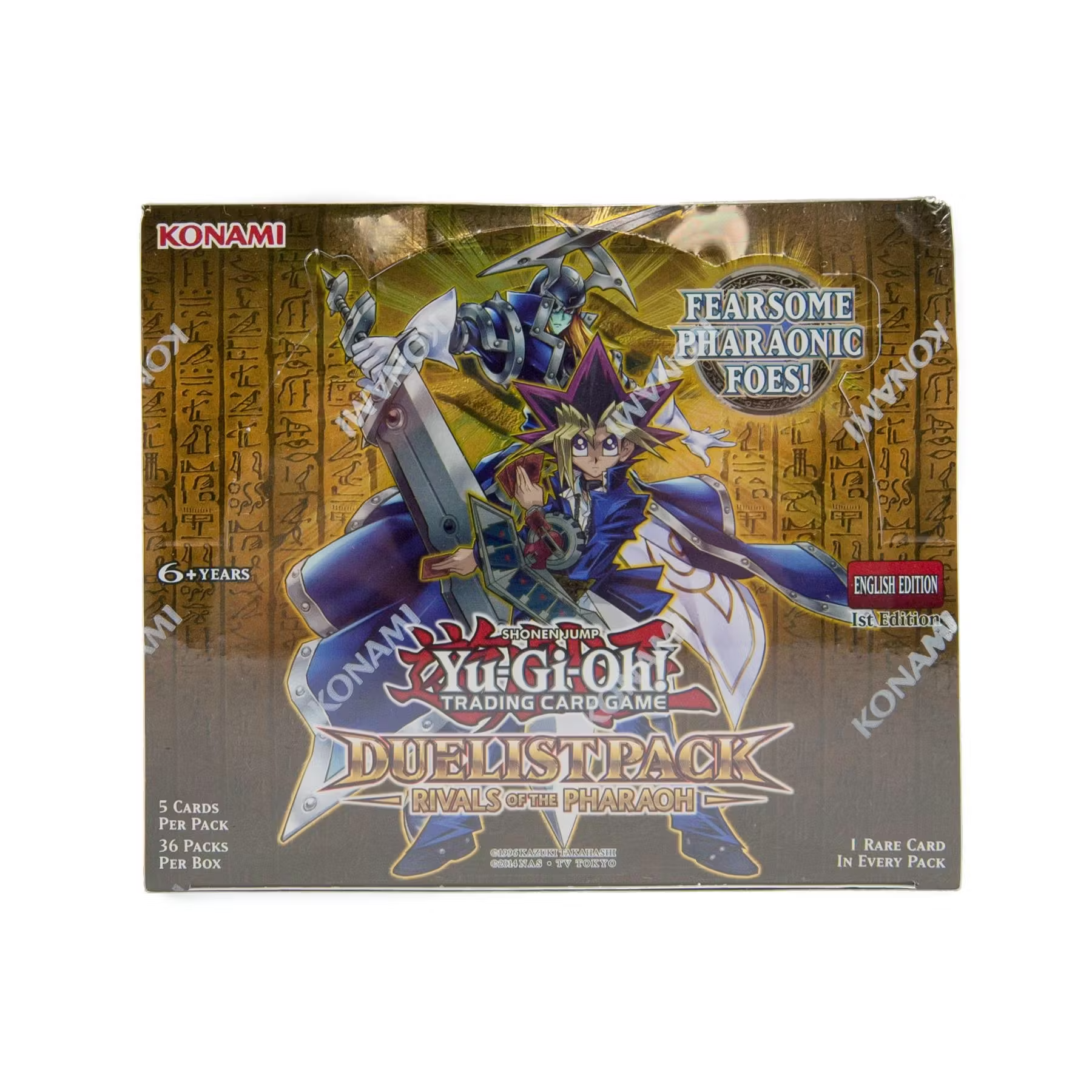 Yu-Gi-Oh! Duelist Pack Rivals of the Pharaoh 1st Edition Booster Box