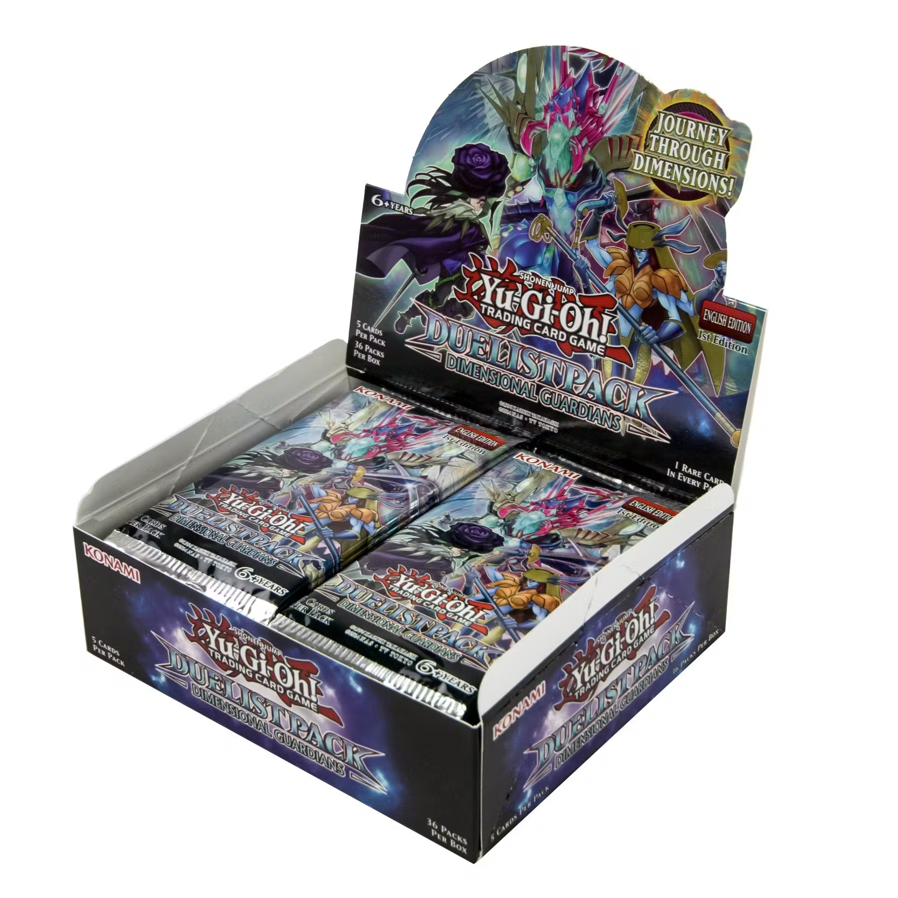 Yu-Gi-Oh! Duelist Pack Dimensional Guardians Booster Box