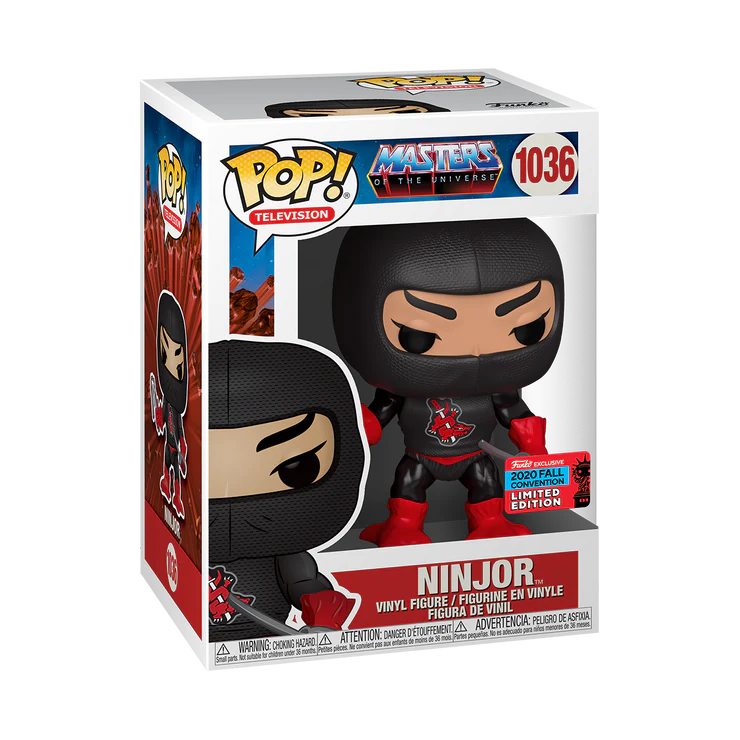 Pop! Animation Master Of The Universe Ninjor Fall Convention 2020 Exclusive