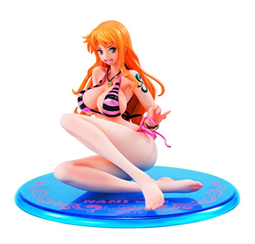 One Piece Nami Excellent Model Portrait Of Pirates Limited Edition 1/8 Ver BB Pink