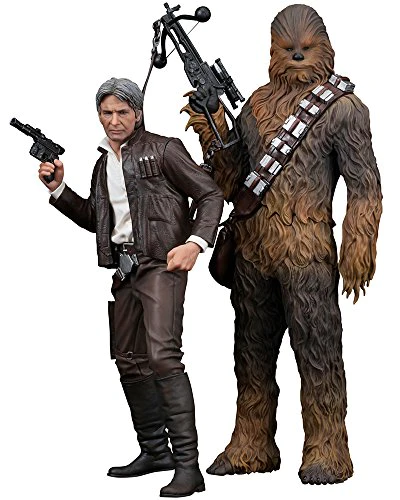 ARTFX+ Star Wars The Force Awakens Han Solo & Chewie 1/10 scale