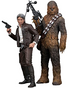 ARTFX+ Star Wars The Force Awakens Han Solo & Chewie 1/10 scale