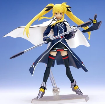 Figma Mahou Shoujo Lyrical Nanoha StrikerS Fate T. Harlaown Barrier Jacket Ver