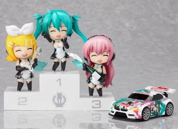 Nendoroid Petit Vocaloid Hatsune Miku Racing 2011 Set