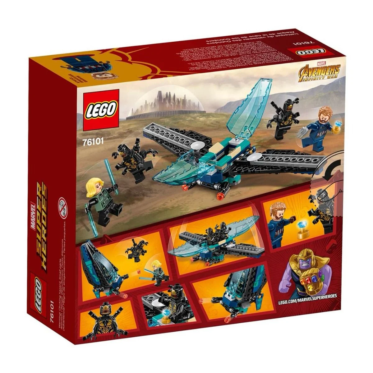 LEGO Marvel Superheros Outrider Dropship Attack