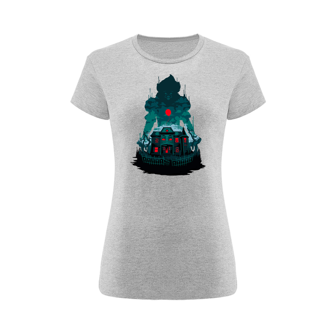 It Horror Gray T-Shirt