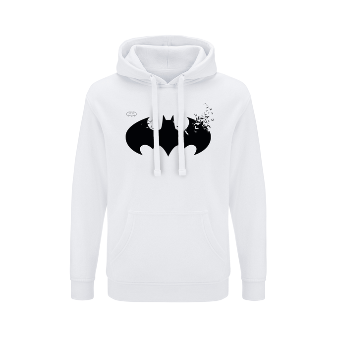 Batman DC White Hoodie