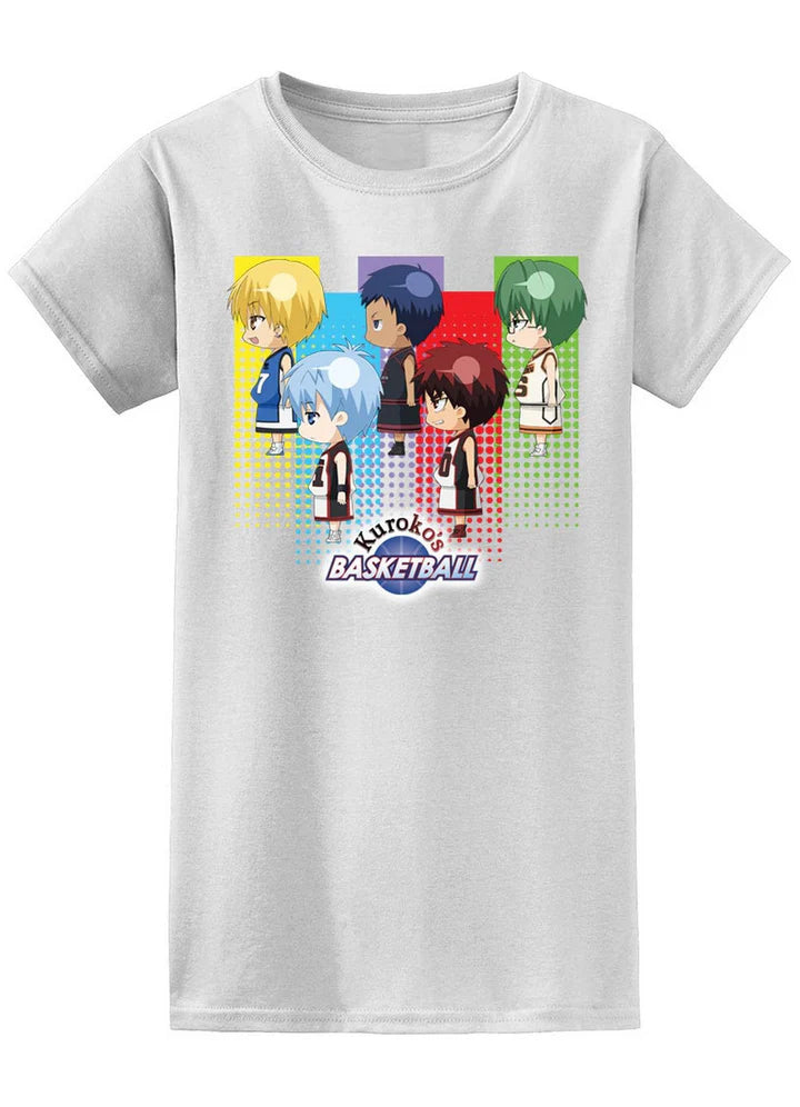 Kuroko's Basketball SD Line-Up Sublimation Jrs T-Shirt