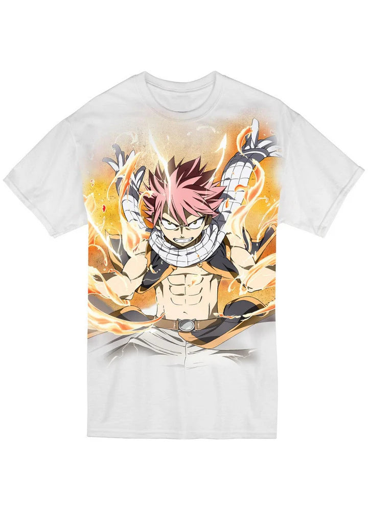 Fairy Tail Natsu Dragneel Fire T-Shirt