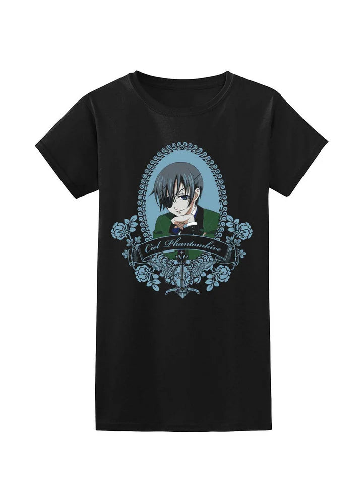Black Butler Ciel Phantomhive Jrs T-Shirt