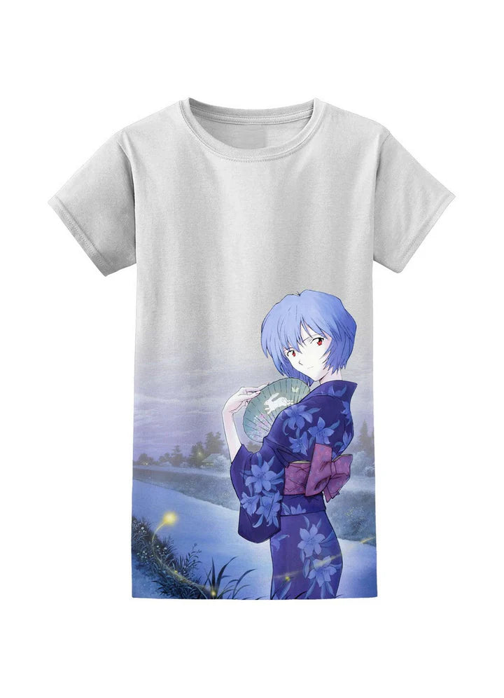 Evangelion Kimoto Rei Ayanami Jrs T-Shirt
